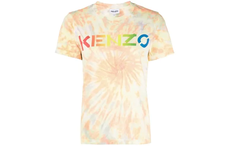 【Previous SeasonReplicated_PM】logo-print tie-dye T-shirt