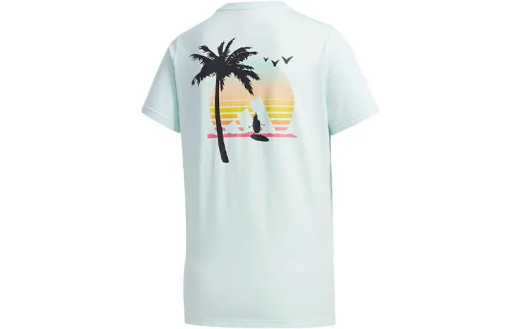 Adidas T Shirt Women's Light Blue