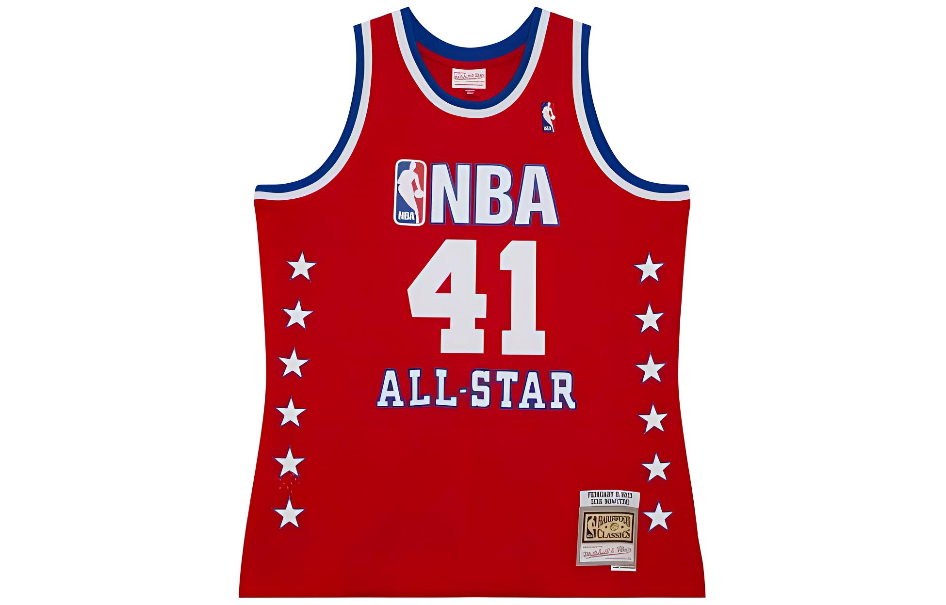 Mitchell Ness Basketball Jerseys Unisex Red Moderate Other