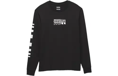 Vans JINX BOYFRIEND Drop Shoulder Sleeve T Shirt Women's Black
