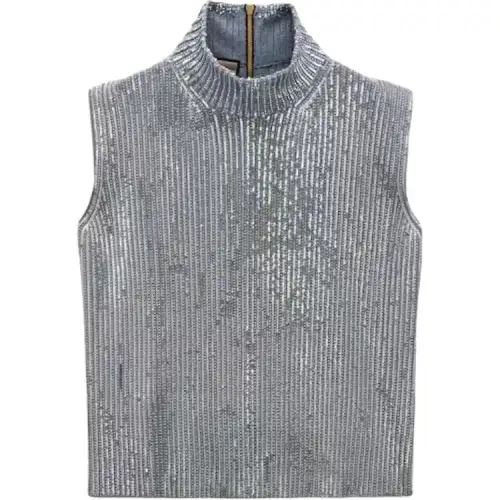 GUCCI FW23 Tank Top Women's Silver