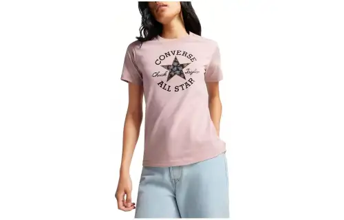 Converse Chuck T Shirt Women's Pink