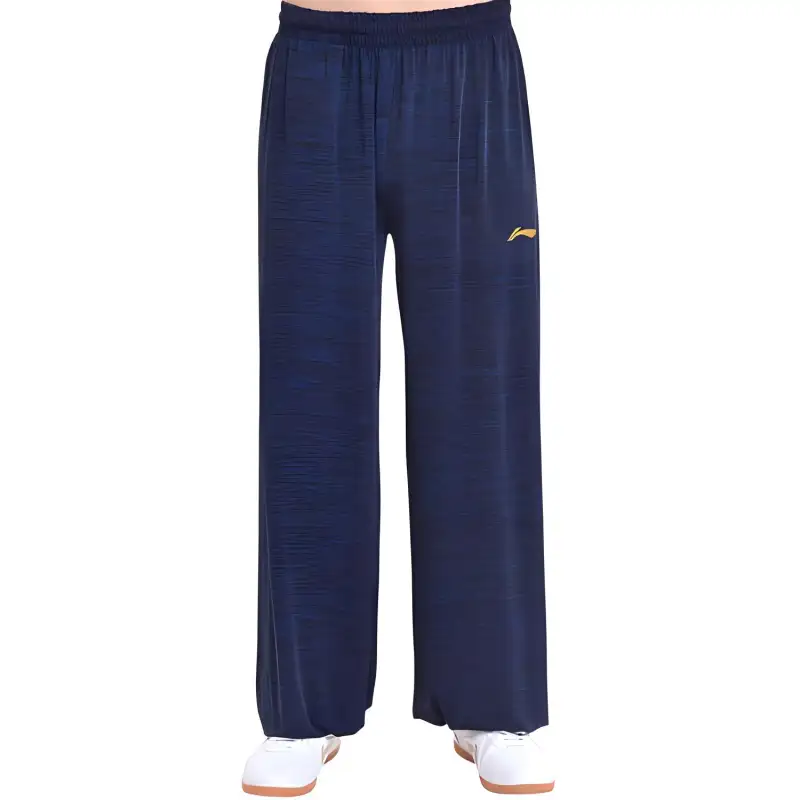 Li Ning Casual Pants Unisex Heather Gray Blue