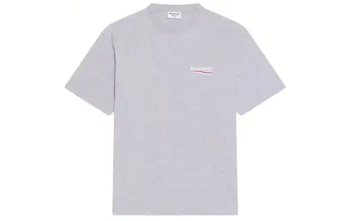 Balenciaga T Shirt Women's Gray Loose Fit