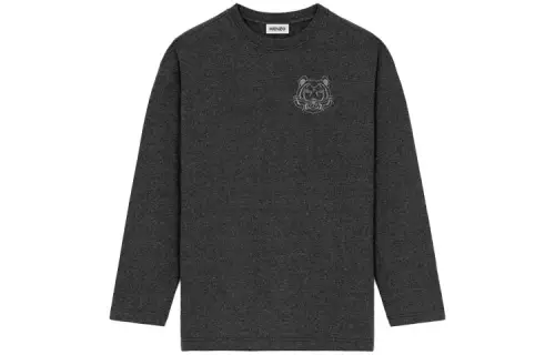 KENZO T Shirts Women's Gray Crew Neck Moderate Other
