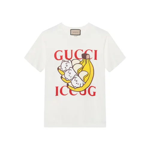 GUCCI x Bananya T Shirt Women's White