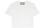 Gucci Square G-embellished cotton T-shirt