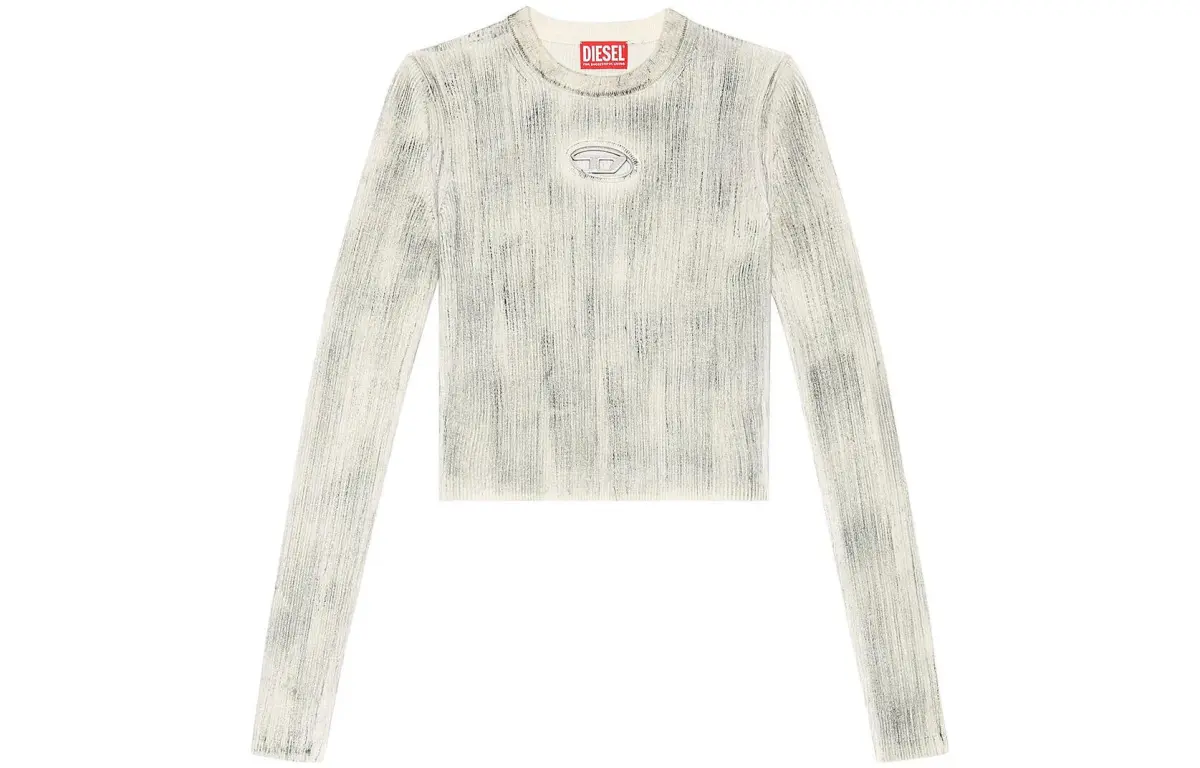 DIESEL T Shirt Women's Light Gray