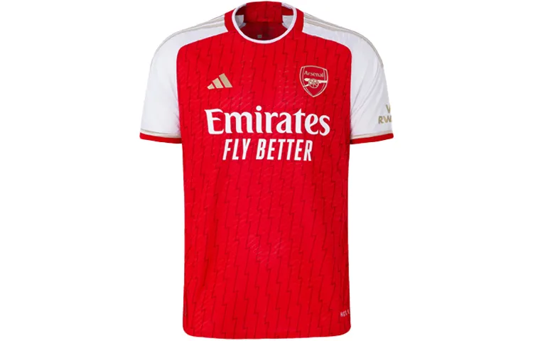 Adidas Arsenal 23/24 HOME AUTHENTIC Soccer Jersey Player Edition Men's Red