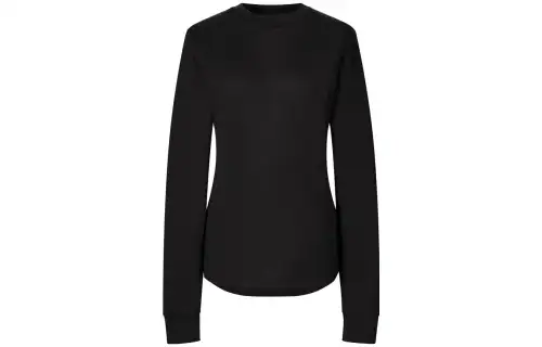 UNIQLO T Shirts Women's Black Crew Neck Moderate Other
