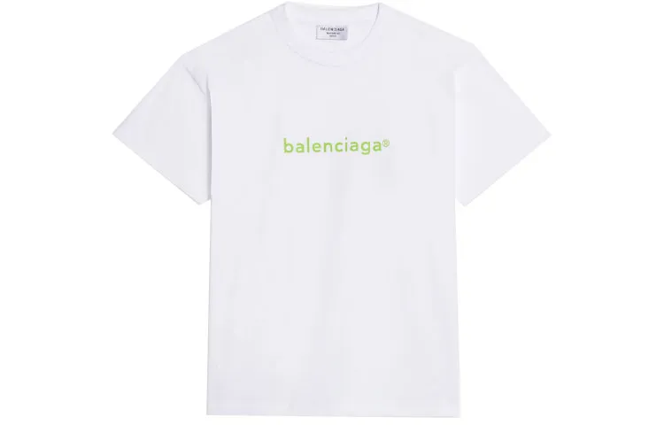 Balenciaga logo-print oversized T-shirt