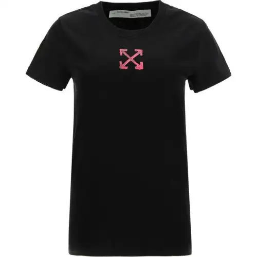 OFF WHITE SS21 Regular T Shirt Women's Black