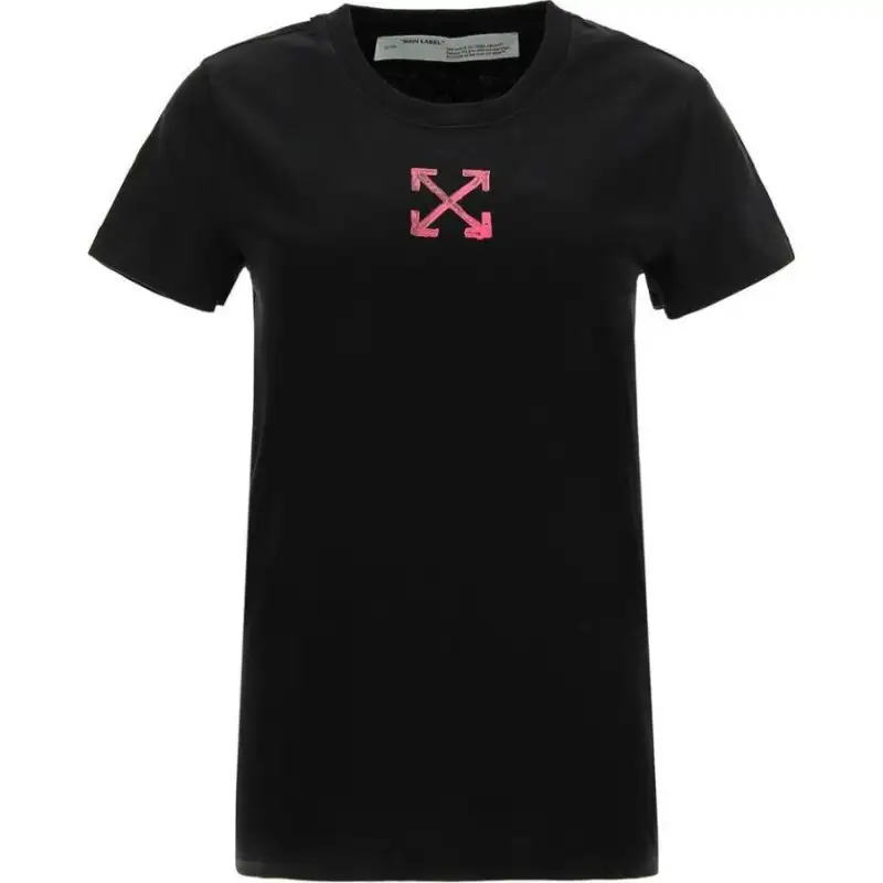 OFF WHITE SS21 Regular T Shirt Women's Black