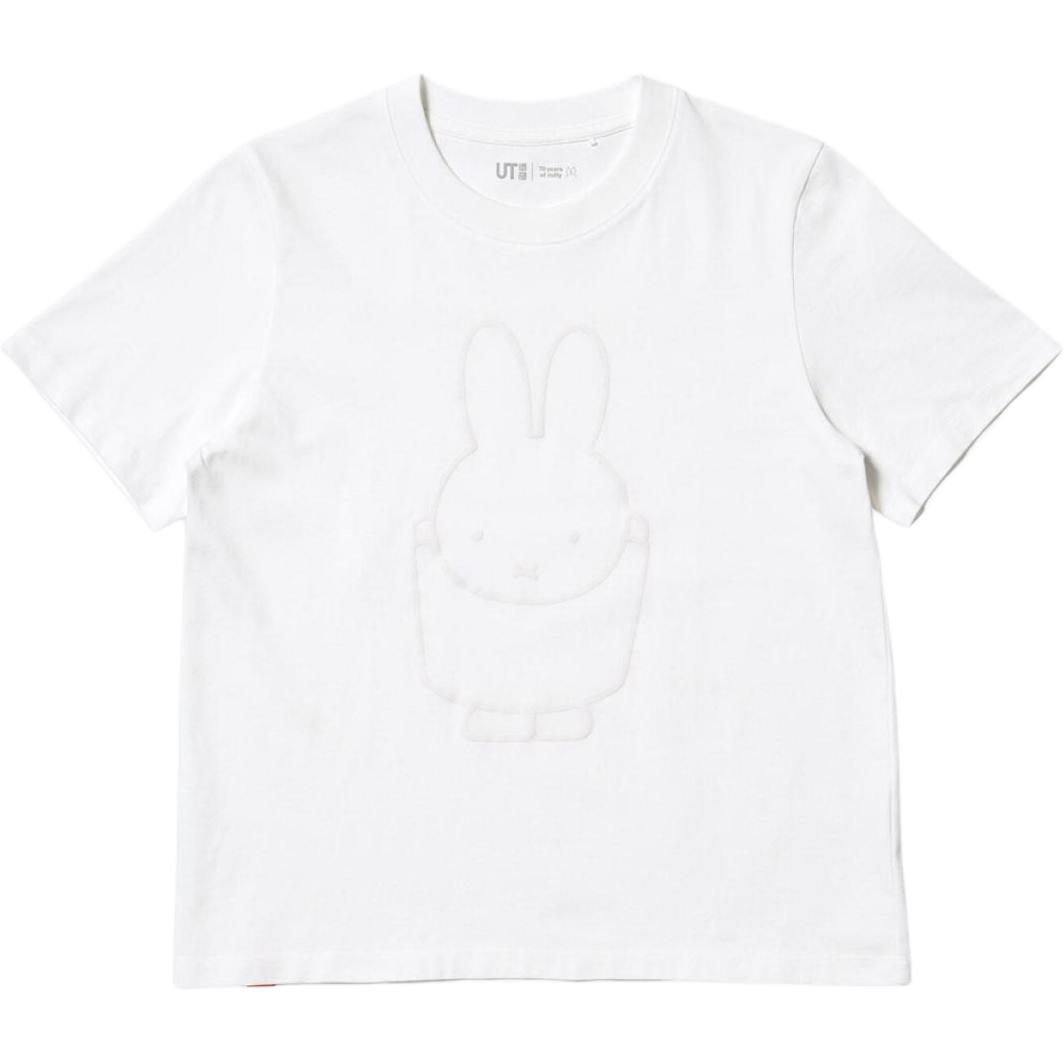 Женская футболка UNIQLO x Miffy (белая)