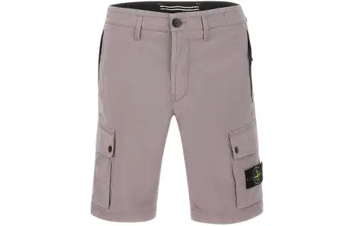 STONE ISLAND Casual Shorts Men's Light Purple