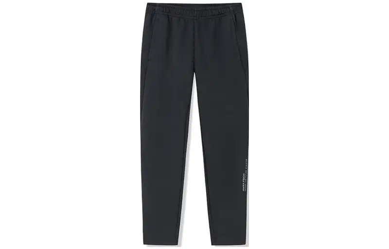 ANTA Variety Training Collection Sports Pants Men's Black Moderate