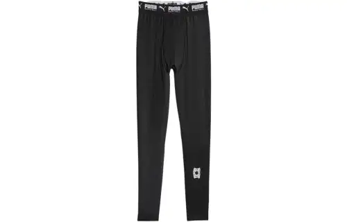 PUMA Sports Pants Men's Black Moderate
