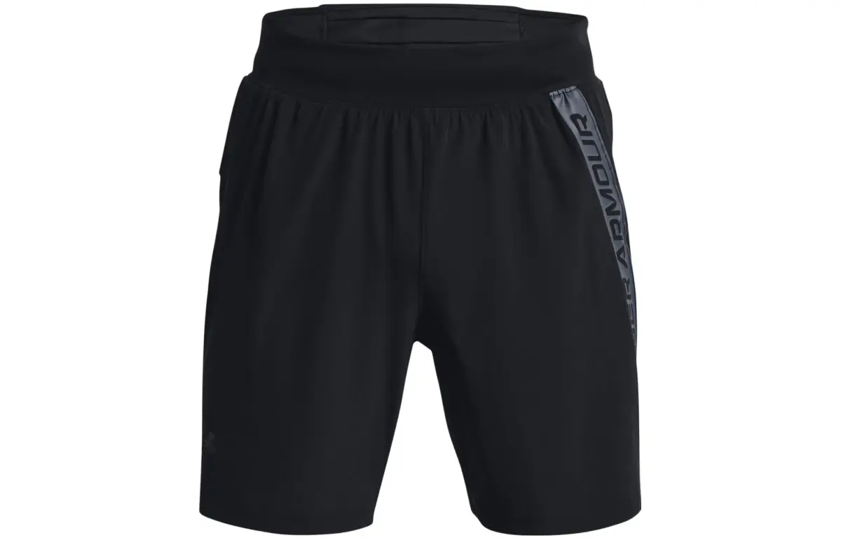 Under Armour Launch Elite logo-print shorts