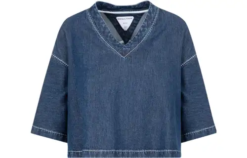 Bottega Veneta Drop Shoulder Sleeve T Shirt Women's