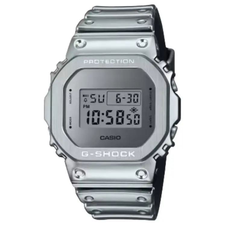 CASIO 200m Waterproof Quartz Movement Rubber Strap Watch Unisex Gray Dial