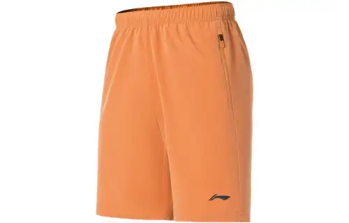Li Ning Fitness Series Sports Shorts Men's Burnt Orange Moderate