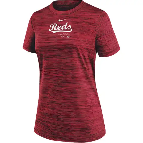 Nike Cincinnati Reds Authentic Collection Practice Velocity Women's Nike Dri-FIT Mlb T-Shirt