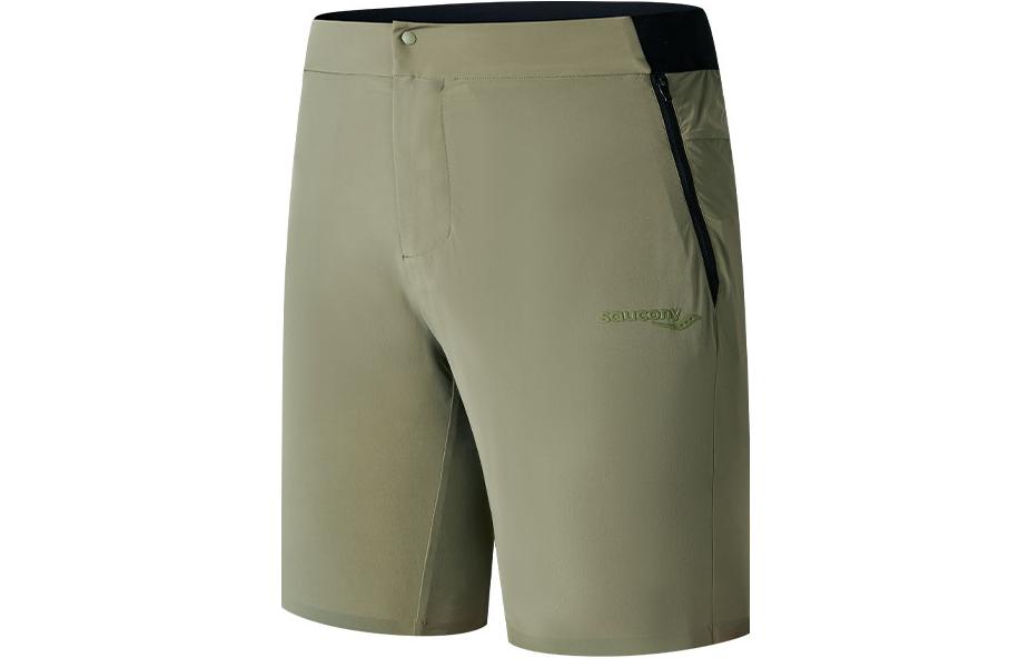 Saucony Sports Shorts Men’s Willow Green Moderate