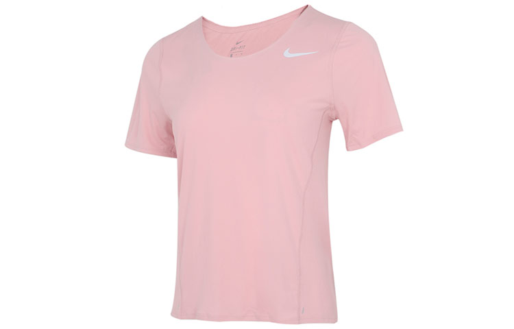 Женская футболка Nike Dri-FIT (розовая)