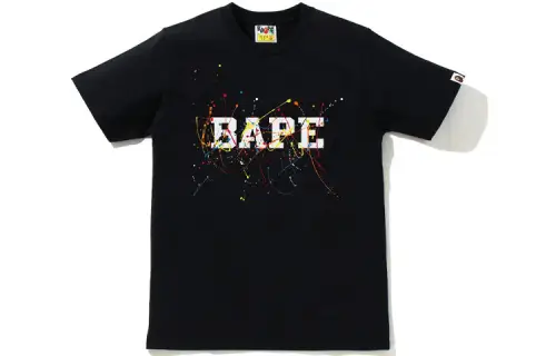 A BATHING APE T Shirts Women's Crew Neck Moderate Straight Fit