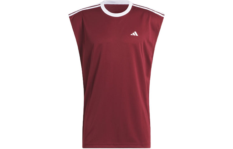 Adidas Basketball Jerseys Men’s Dark Red Moderate Straight Fit