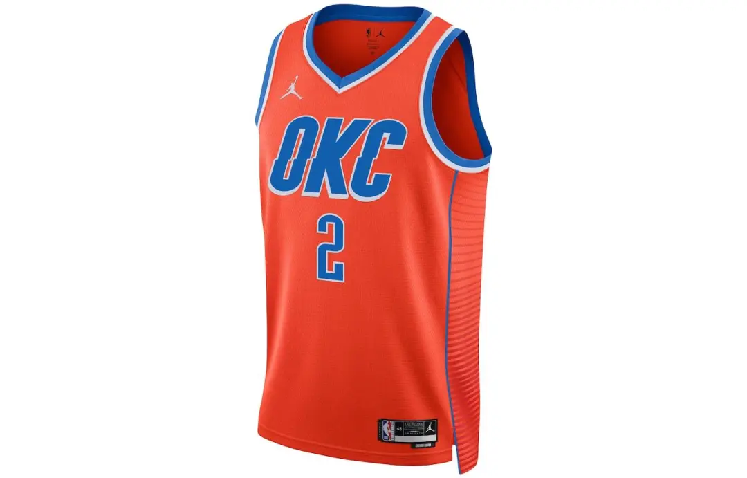 Jordan Swingman Basketball Jersey Unisex Orange Red
