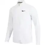 Nike Tennis Tops Men's White Half Turtleneck Moderate