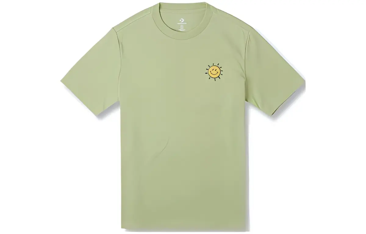 Converse CITY ESCAPE TEE T Shirt Women's Light Green
