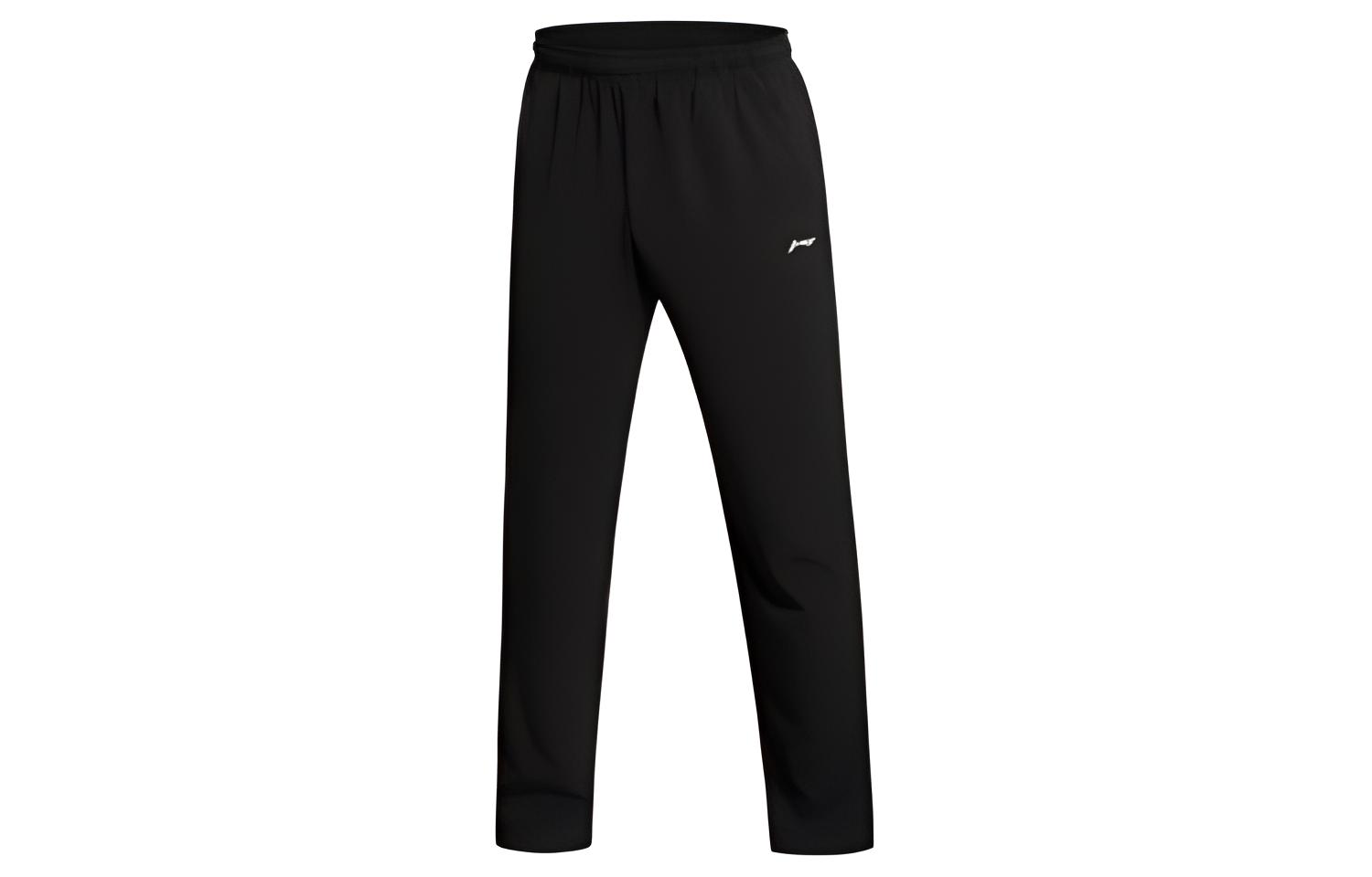 Li Ning Running Collection Sports Pants Men's Black Moderate