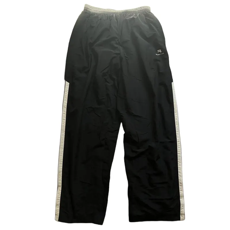Balenciaga Casual Pants Regular Fit Men's Black