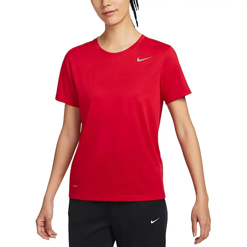 Nike Dri Fit T Shirt Women's University Red