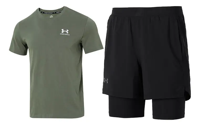 Under Armour Casual Sportswear Men's Green+Black