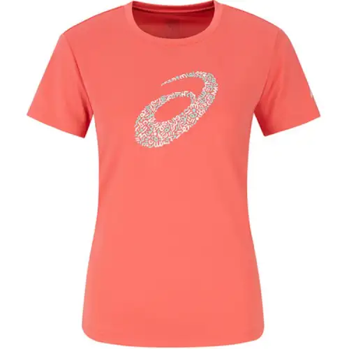 ASICS Regular T Shirt Women's Pink Orange