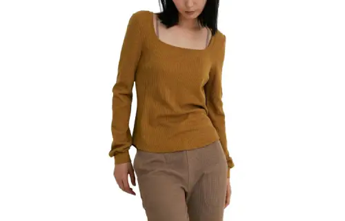 UNIQLO T Shirt Women's Light Umber