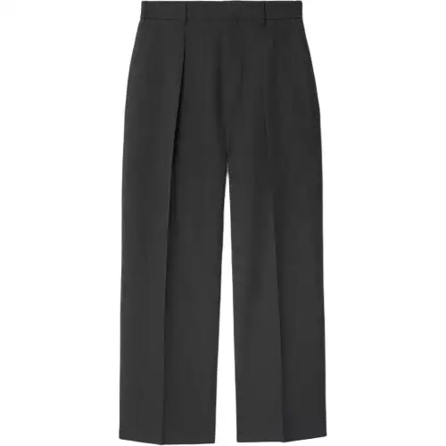 Burberry Casual Pants Men's Gray Black