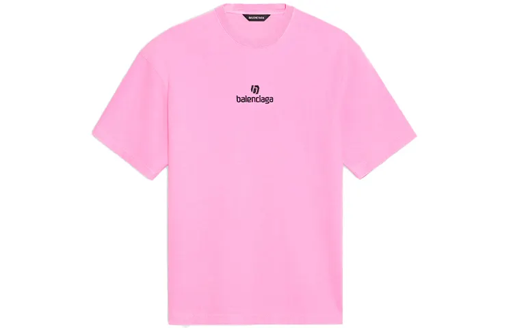 Balenciaga T Shirt Women's Pink