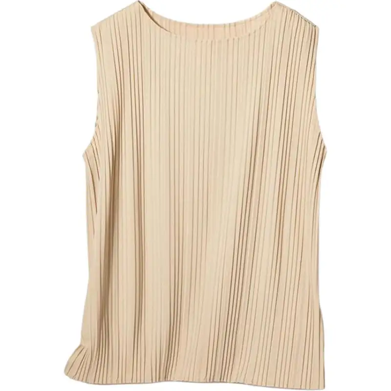 UNIQLO Tank Tops Women's Beige Moderate
