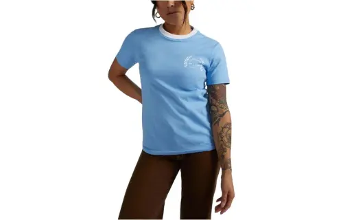 Converse Chuck Ringer T Shirt Women's Blue