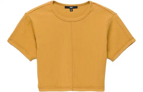 Vans T Shirts Women's Wooden Brow Color Crew Neck Moderate Other