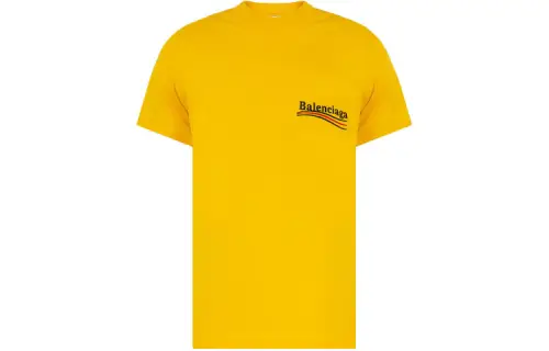 Balenciaga T Shirt Women's Yellow