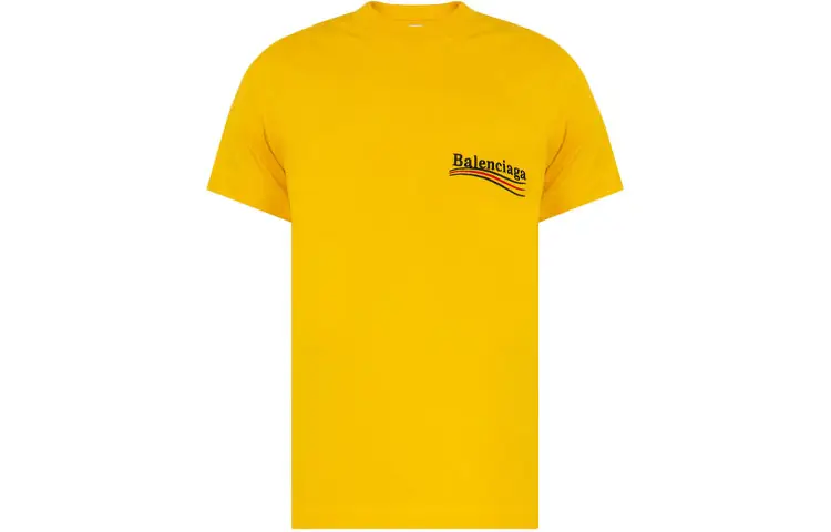 Balenciaga T Shirt Women's Yellow