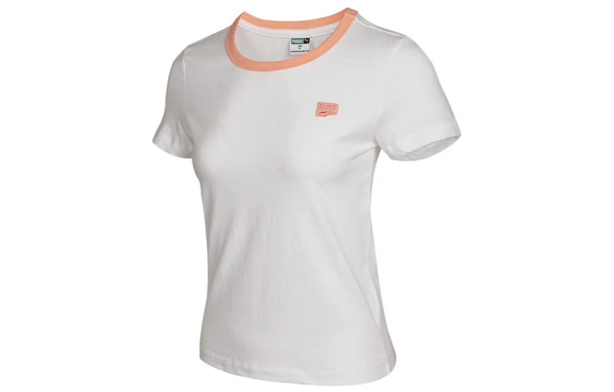 PUMA Regular T Shirt Women's White