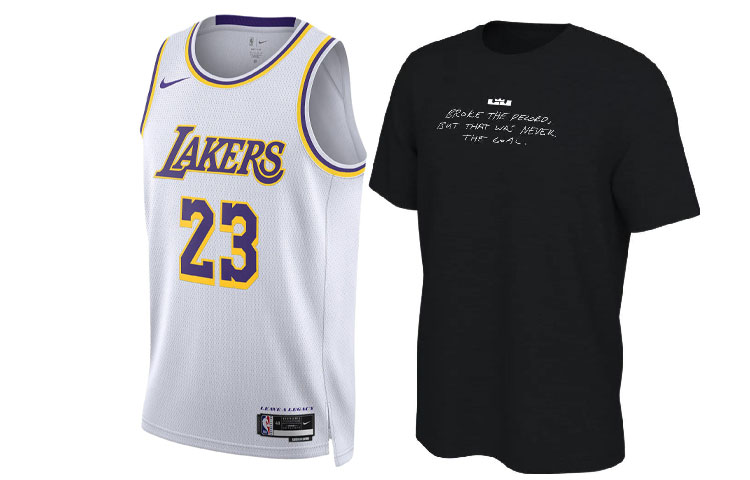 Nike Letters and numbers, basketball vest, short sleeve T-shirt, white black set, men's style