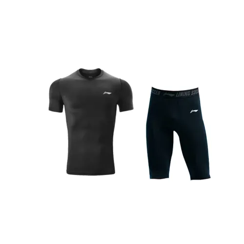 Li Ning Sports Shorts Unisex Black