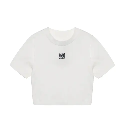 LOEWE 2000s Anagram embroidered T shirt